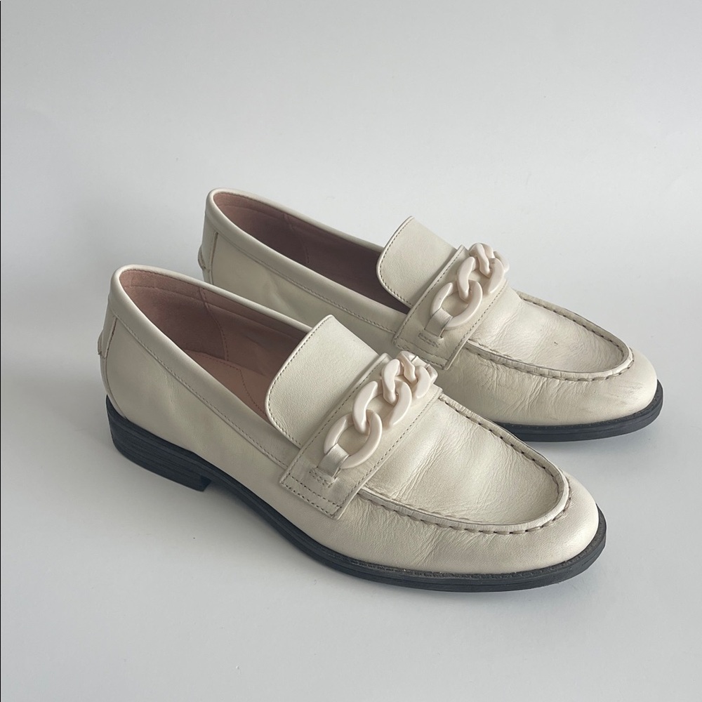 Cole Haan Stassie Chain Loafers in Oat Color US 6B